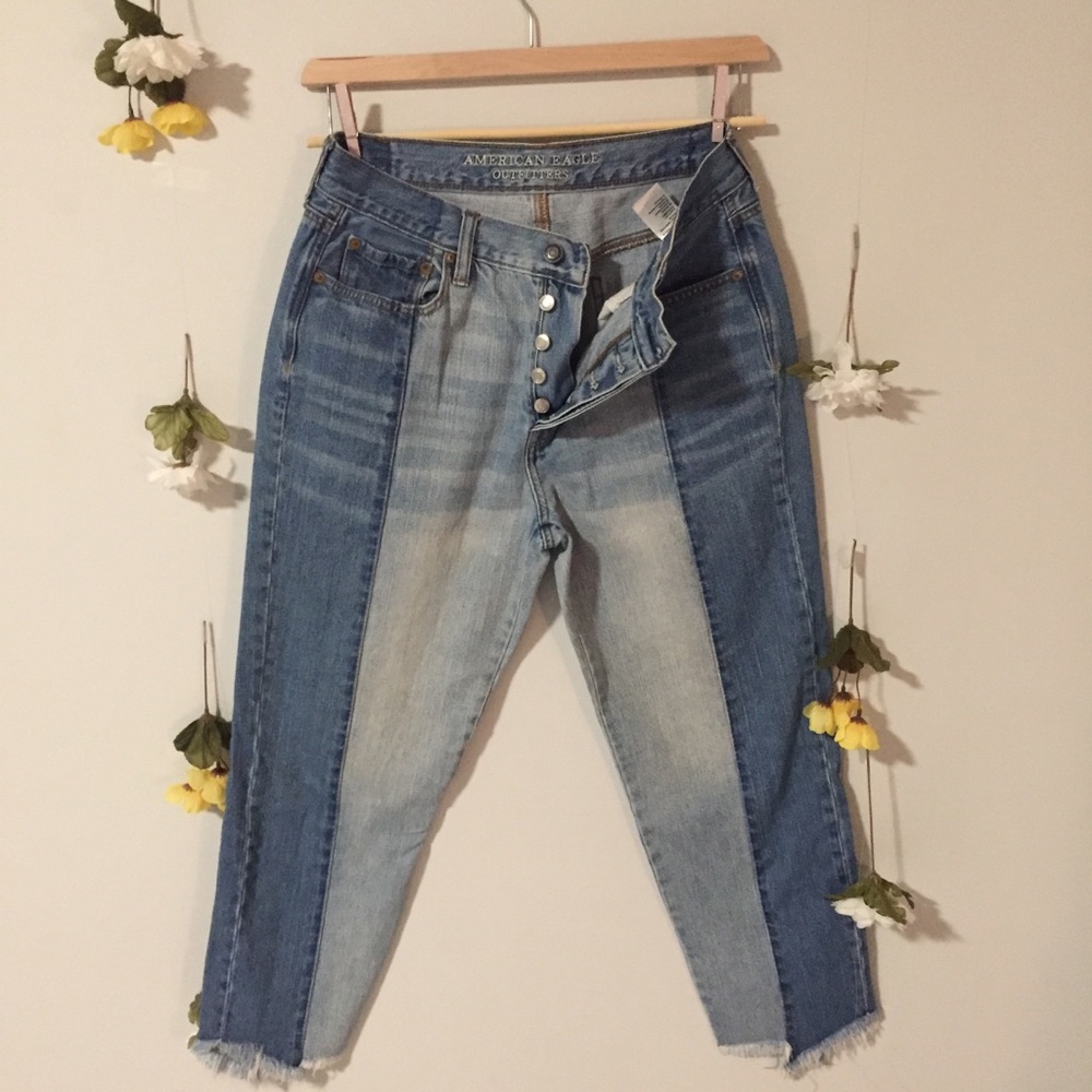 American Eagle two toned jeans 🦅